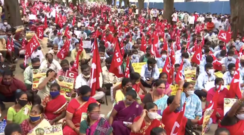 Vidhana Soudha protest