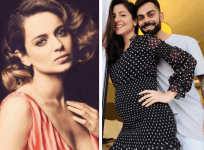 Kangana Ranaut, Anushka Sharma, Virat Kohli