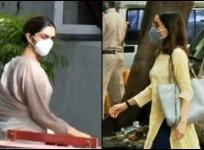 Deepika and Shraddha at NCB office