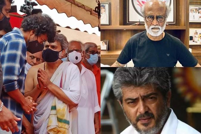 Thalapathy Vijay attend the funeral of SPB. Vijay at SPB's Funeral