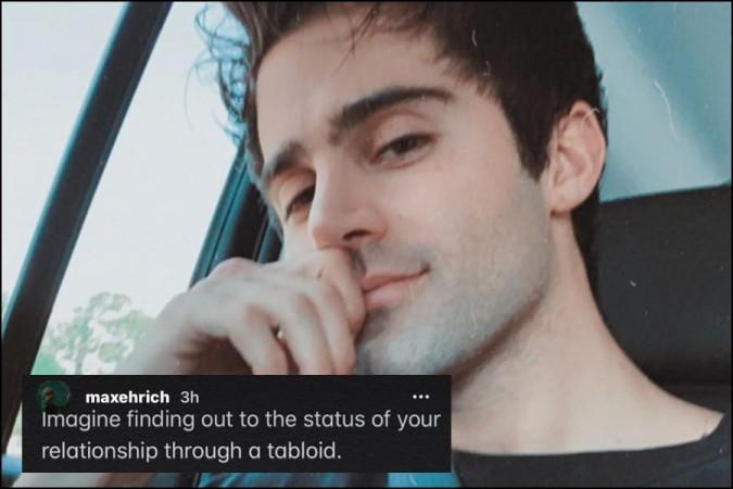 Max's reply to break up