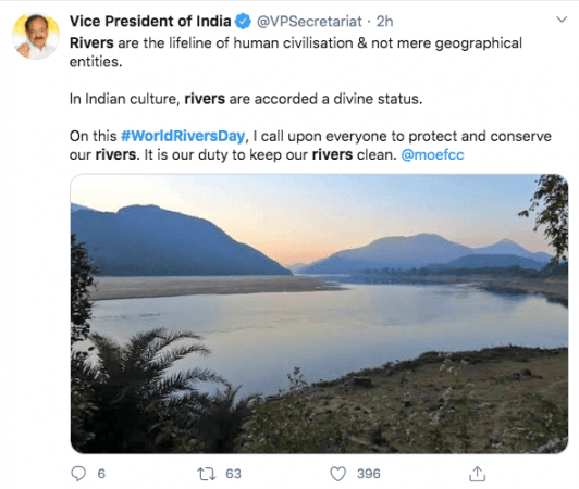 Vice President tweet