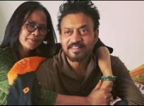 Irrfan Khan and his wife