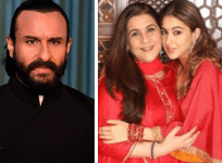 Amrita Singh, Sara Ali Khan, Saif Ali Khan