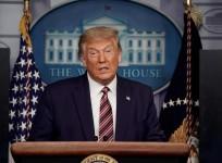 U.S. President Donald Trump speaks to reporters during a news conference inside the James S. Brady Briefing Room at the White House September 27, 2020 in Washington, U.S. REUTERS/Ken Cedeno