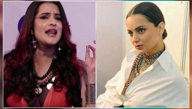 Sona Mohapatra and Kangana Ranaut Sona Mohapatra and Kangana Ranaut
