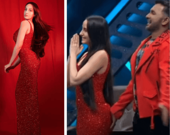 Nora Fatehi reacts to viral butt-touching video with Terence Lewis and