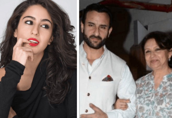 Sara Ali Khan, Saif Ali Khan and Sharmila Tagore Sara Ali Khan, Saif Ali Khan and Sharmila Tagore