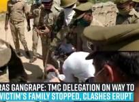 Hathras gangrape: TMC delegation on way to meet victim’s family stopped, clashes erupt