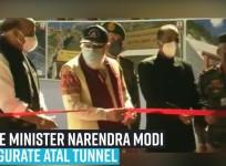 9.02 km long Atal Tunnel that connects Manali to Lahaul-Spiti valley inaugurated by Prime Minister Narendra Modi