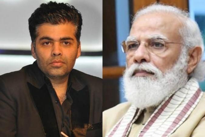 Karan Johar and Narendra Modi Karan Johar and Narendra Modi