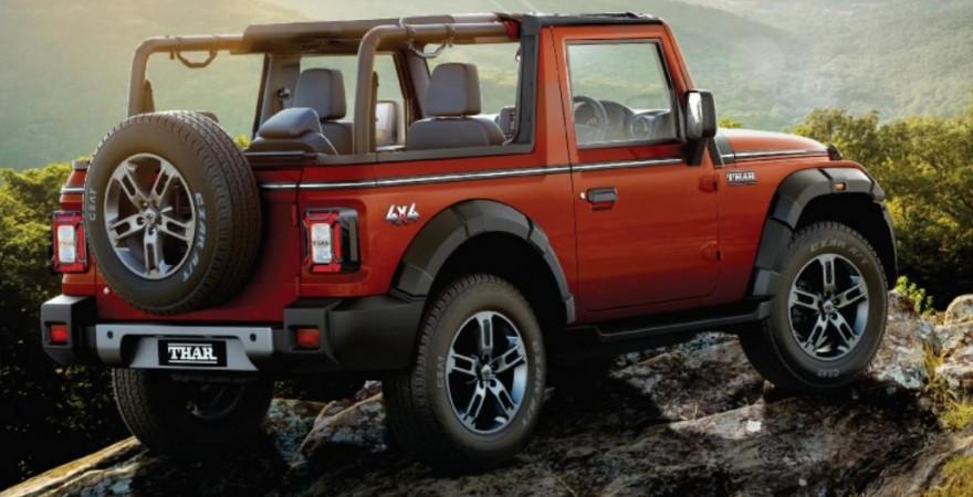 2020 Mahindra Thar 4x4 Convertible 2020 Mahindra Thar convertible