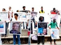 Marine drive protest
