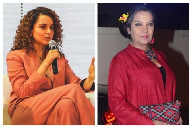 Kangana Ranaut and Shabana Azmi Kangana Ranaut and Shabana Azmi