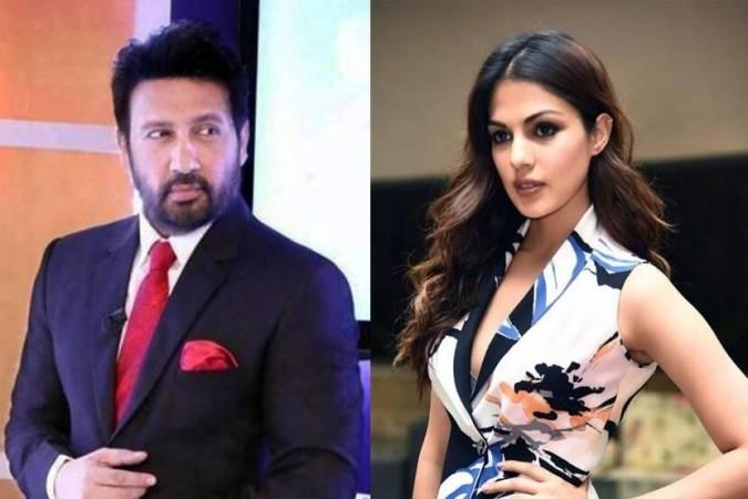 Shekhar Suman and Rhea Chakraborty
