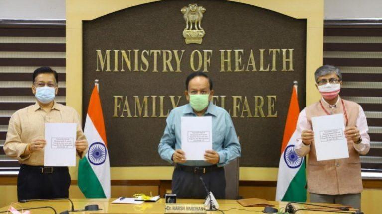 Union Health Minister Harsh Vardhan promises free vaccine Union Health Minister Harsh Vardhan releases the AYUSH ministry's Covid treatment protocol