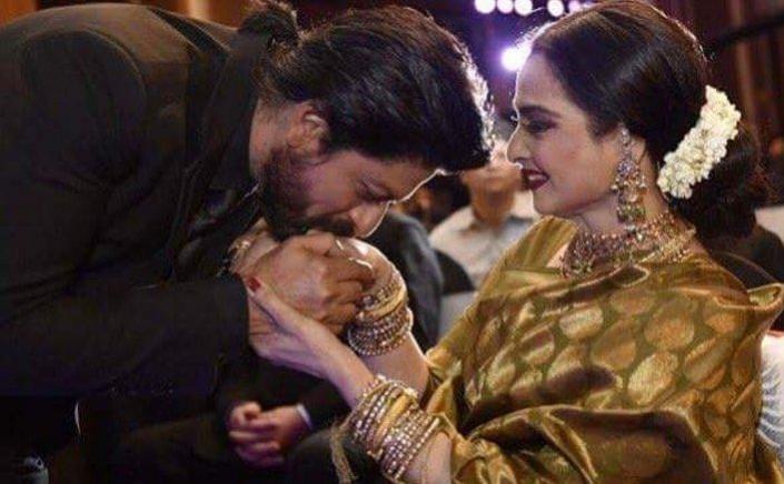 rekh and srk