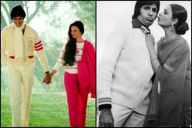 Rekha and Amitabh