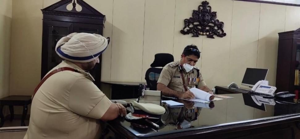 Baskar Rao takes over charge as ADGP Internal Security --- Credit Twitter Bhaskar Rao