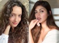 Rhea Chakraborty and Ankita Lokhande