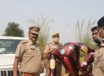 Iron Man Balloon stirs panic