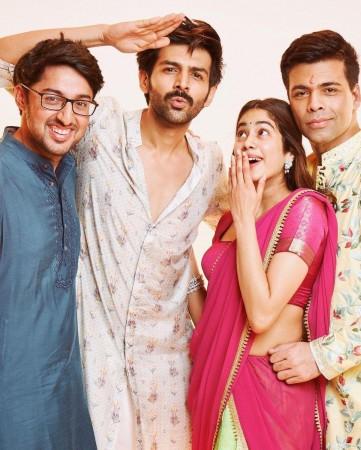 kartik and Jhanvi
