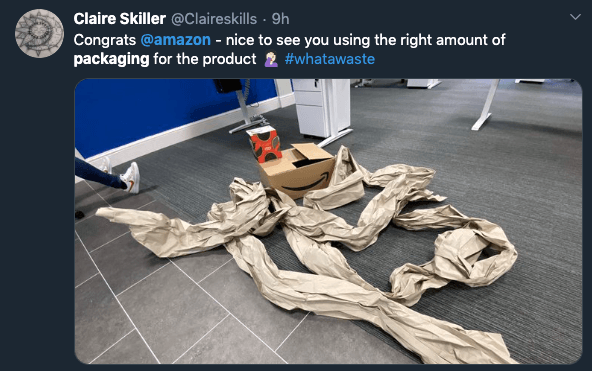 Amazon packaging problem