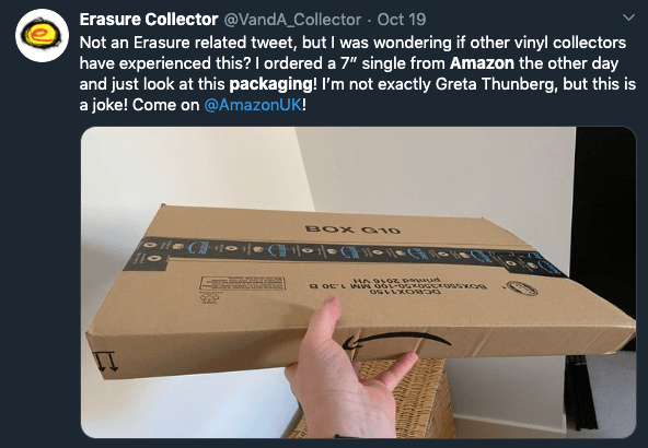 Amazon packaging problem