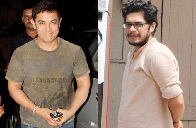 Aamir Khan and Junaid Khan Aamir Khan and Junaid Khan