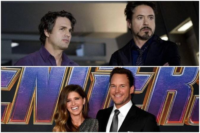 Robert Downey Jr Mark Ruffalo Chris Pratt