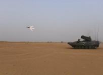 NAG, the DRDO's ingenuously developed 3rd Generation Anti-Tank Guided Missile (ATGM) successfully underwent a series of summer trials at Pokhran Field Firing Ranges carried out by the Indian Army during 7-18 July 2019. (Photo: IANS/RMO)