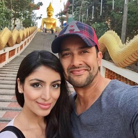 Aftav with her wife