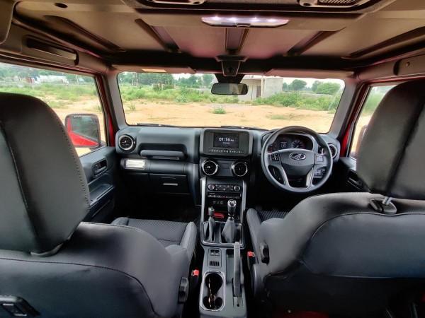 2020 Mahindra Thar Cabin