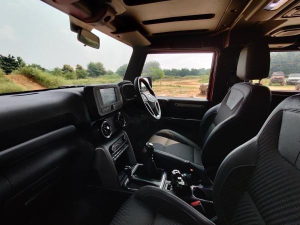 2020 Mahindra Thar Cabin