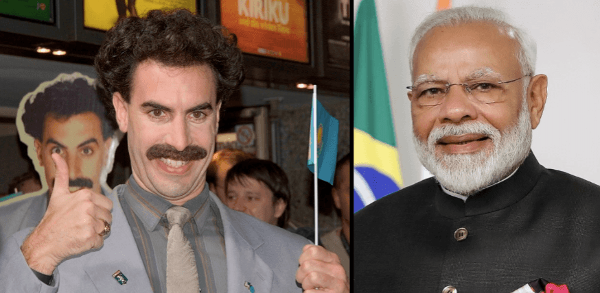 Borat praises Modi