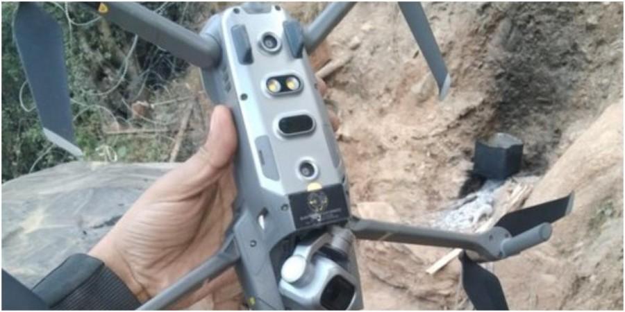 The Pakistani quadcopter made by Chinese company DJI Mavic 2 Pro model was shot down while it was flying over Indian territory. The Pakistani quadcopter made by Chinese company DJI Mavic 2 Pro model was shot down while it was flying over Indian territory.