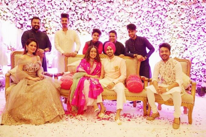 ceremony of neha and rohanpreet
