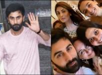 Ranbir kapoor and alia bhatt at soni razdan's birthday