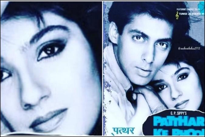 Raveena and Salman khan