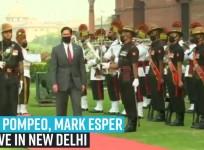 Mike Pompeo, Mark Esper arrive in New Delhi for India-US 2+2 Ministerial dialogue
