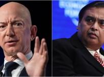 Bezos and Ambani