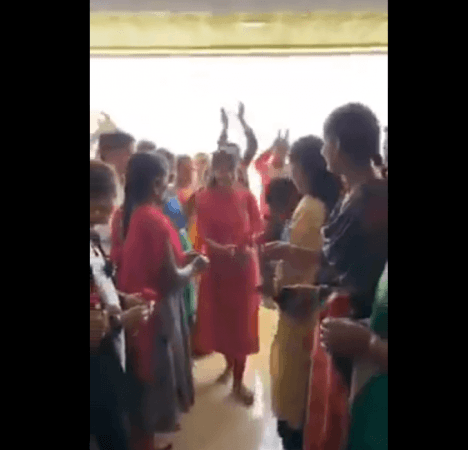 Video of woman being felicitated shared with false claims Video of woman being felicitated shared with false claims