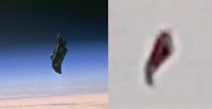 Alleged UFO that appeared in the Philippine skies black knight