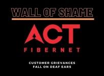 ACT Fibernet - wall of shame
