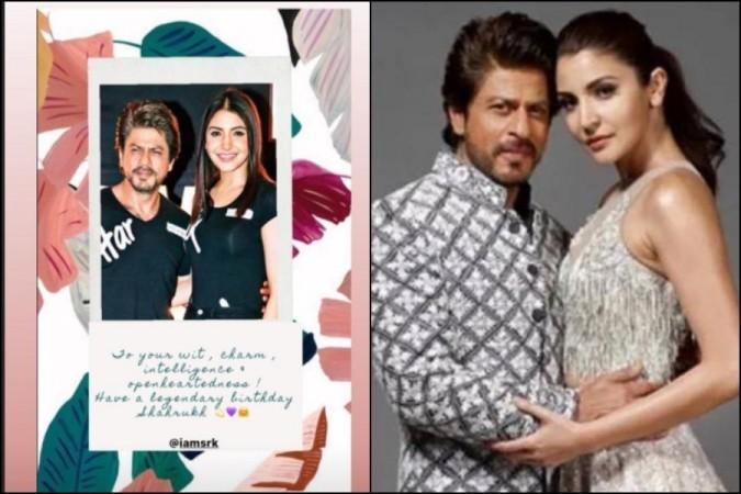 SRK and ANushka Sharmra