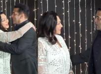 Simi Garewal with Salman Khan