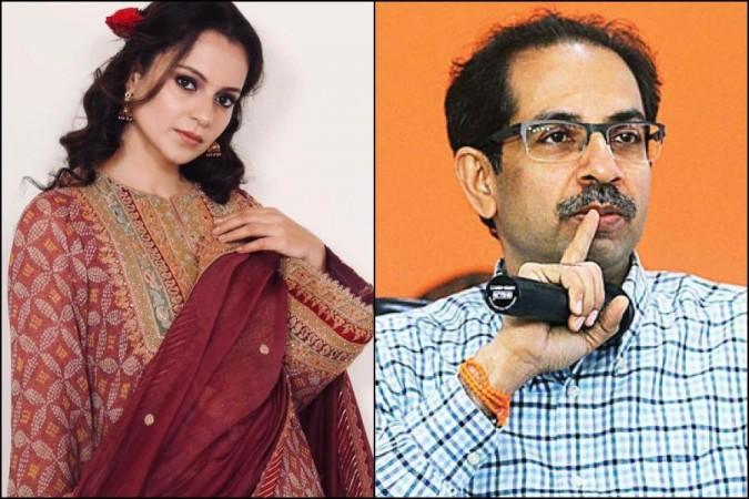 Kangana vs uddhav
