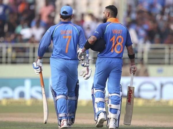 Dhoni and Virat