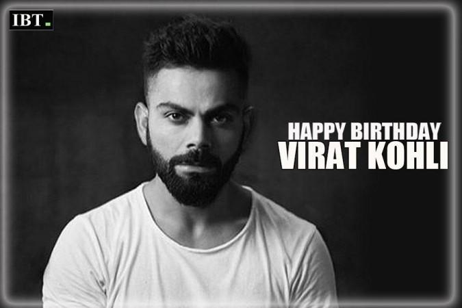 Virat KOhli : Birthday graphic