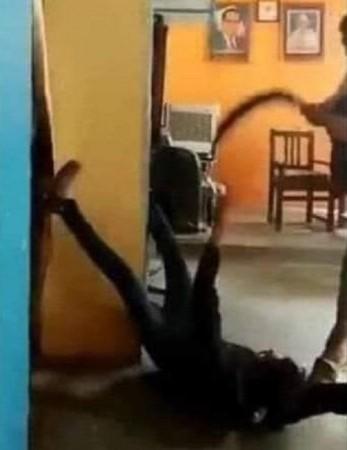 Image from UP shared as Arnab Goswami being tortured